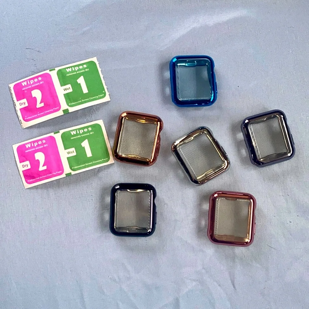 Apple Watch Case Screen Protector 6 pc size 42